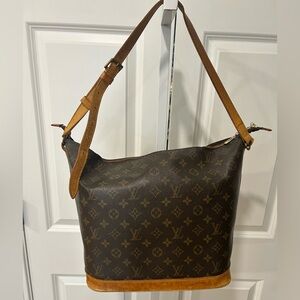 Louis Vuitton Brown Monogram Bag Sharon Stone